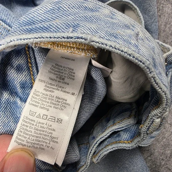 Madewell Jeans Women 28 Blue Straight Leg High Rise Light Wash - Picture 10 of 16